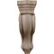 Ekena Millwork 3 7/8"W x 8"D x 13"H Boston Traditional Scroll Corbel, Walnut COR03X08X13TSWA - alternate 4